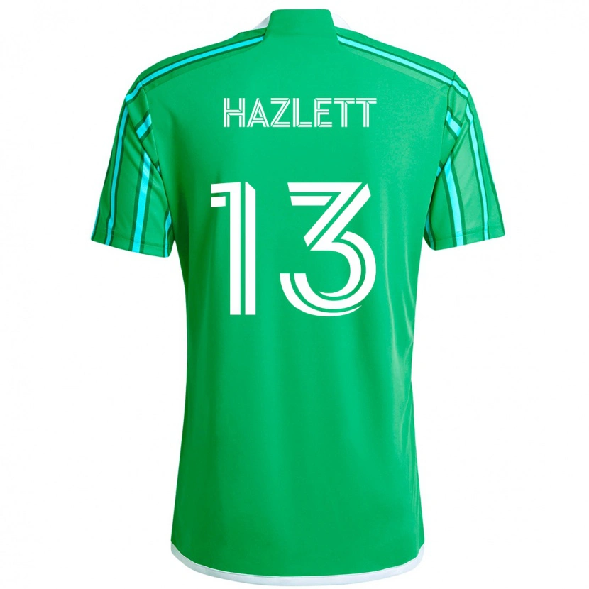 Danxen Hombre Camiseta Kimberly Hazlett #13 Azul Claro 1ª Equipación 2025/26 La Camisa