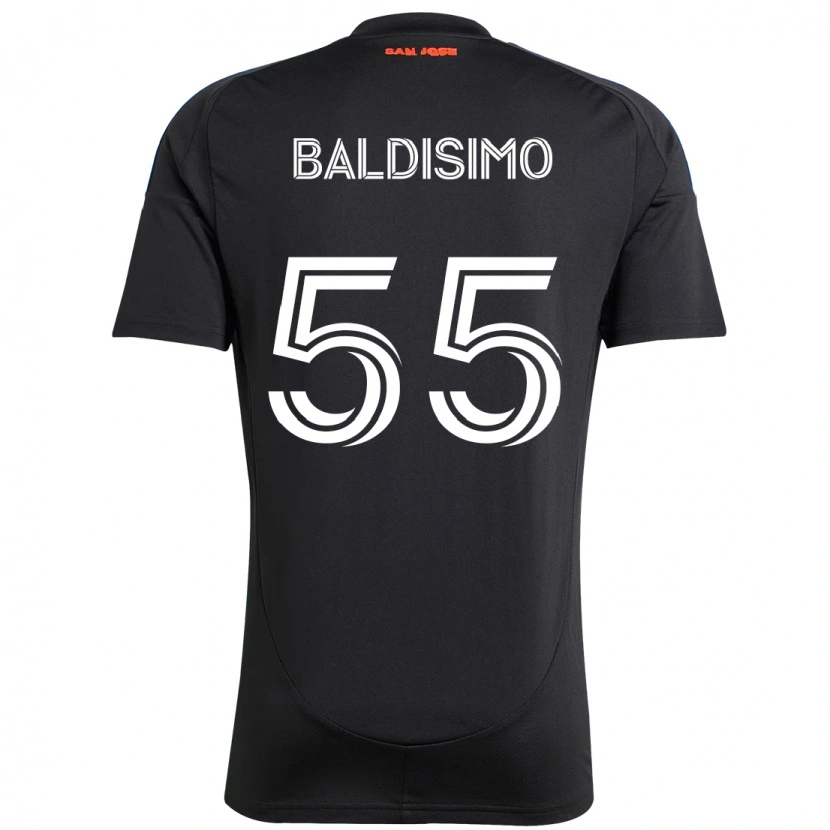 Danxen Hombre Camiseta Michael Baldisimo #55 Blanco Rojo 1ª Equipación 2025/26 La Camisa
