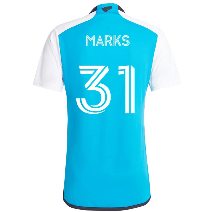 Danxen Hombre Camiseta George Marks #31 Negro Blanco 1ª Equipación 2025/26 La Camisa