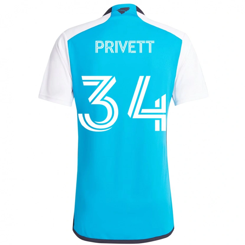 Danxen Hombre Camiseta Andrew Privett #34 Negro Blanco 1ª Equipación 2025/26 La Camisa