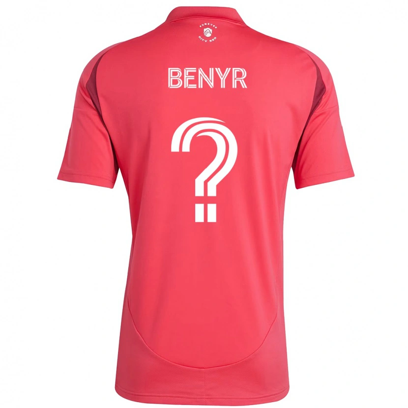 Danxen Hombre Camiseta Braden Benyr #0 Blanco Magenta 1ª Equipación 2025/26 La Camisa