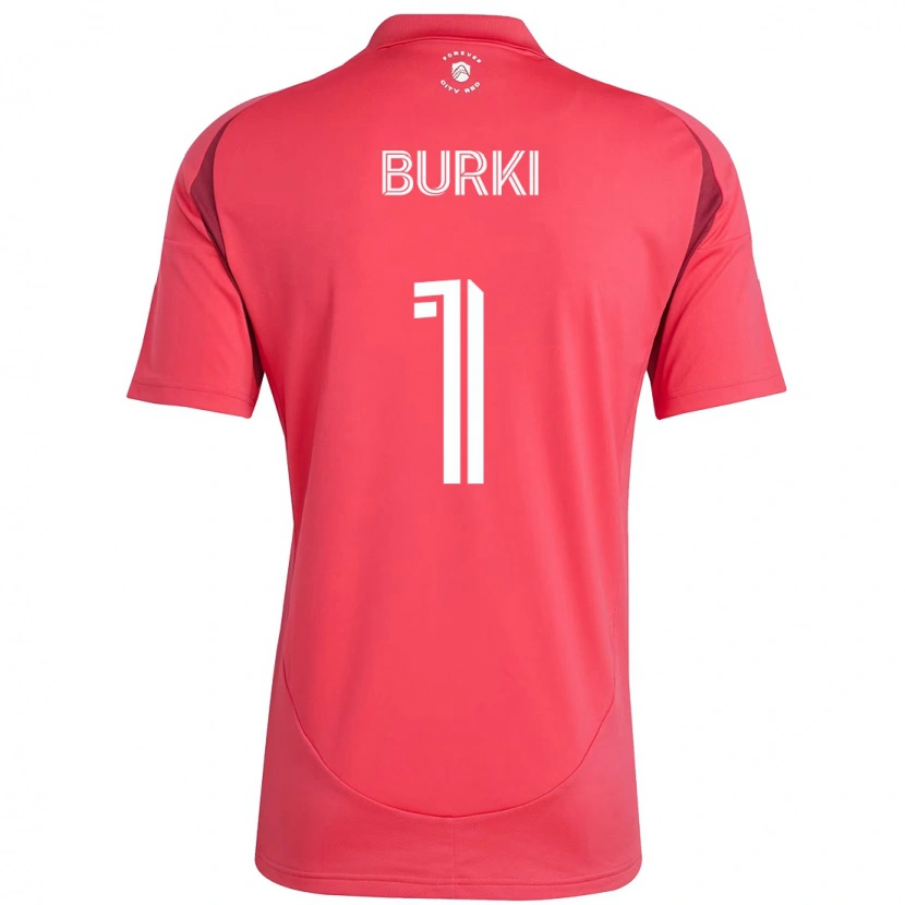 Danxen Hombre Camiseta Roman Bürki #1 Blanco Magenta 1ª Equipación 2025/26 La Camisa