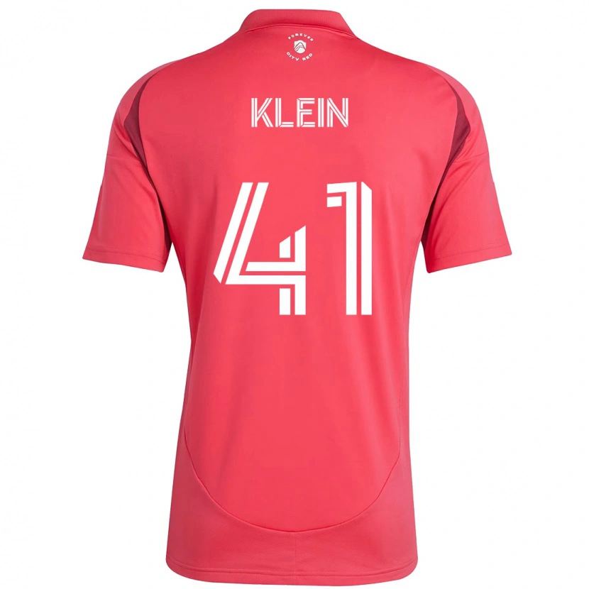 Danxen Hombre Camiseta Johnny Klein #41 Blanco Magenta 1ª Equipación 2025/26 La Camisa