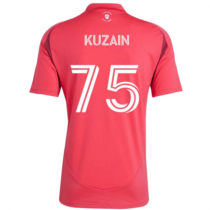 Danxen Hombre Camiseta Wan Kuzain #75 Blanco Magenta 1ª Equipación 2025/26 La Camisa