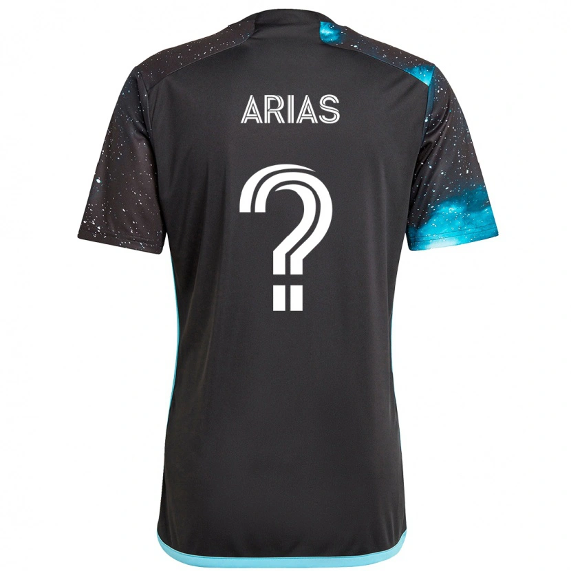 Danxen Hombre Camiseta Justin Arias #0 Azul Celeste 1ª Equipación 2025/26 La Camisa
