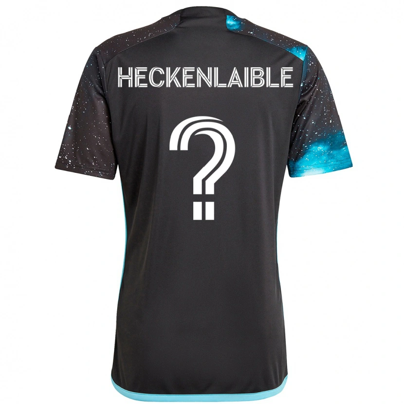 Danxen Hombre Camiseta Andrew Heckenlaible #0 Azul Celeste 1ª Equipación 2025/26 La Camisa