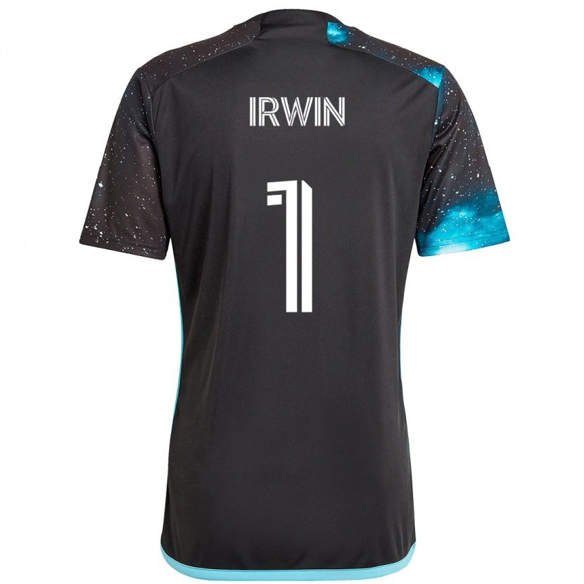 Danxen Hombre Camiseta Clint Irwin #1 Azul Celeste 1ª Equipación 2025/26 La Camisa