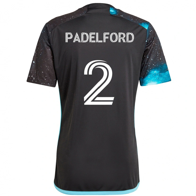 Danxen Hombre Camiseta Devin Padelford #2 Azul Celeste 1ª Equipación 2025/26 La Camisa