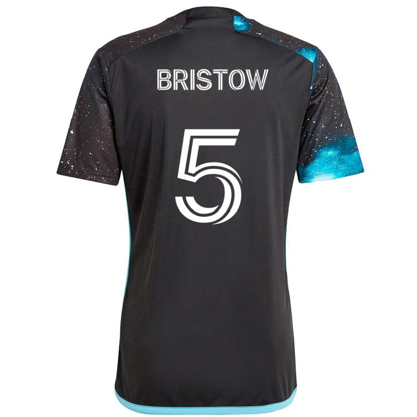 Danxen Hombre Camiseta Ethan Bristow #5 Azul Celeste 1ª Equipación 2025/26 La Camisa