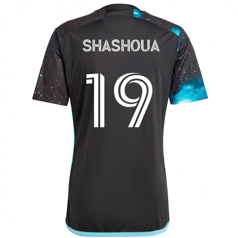 Danxen Hombre Camiseta Sam Shashoua #19 Azul Celeste 1ª Equipación 2025/26 La Camisa