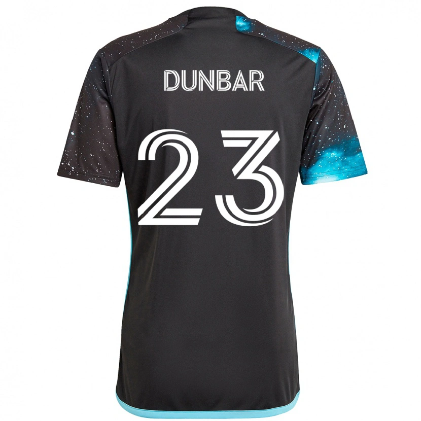 Danxen Hombre Camiseta Cameron Dunbar #23 Azul Celeste 1ª Equipación 2025/26 La Camisa