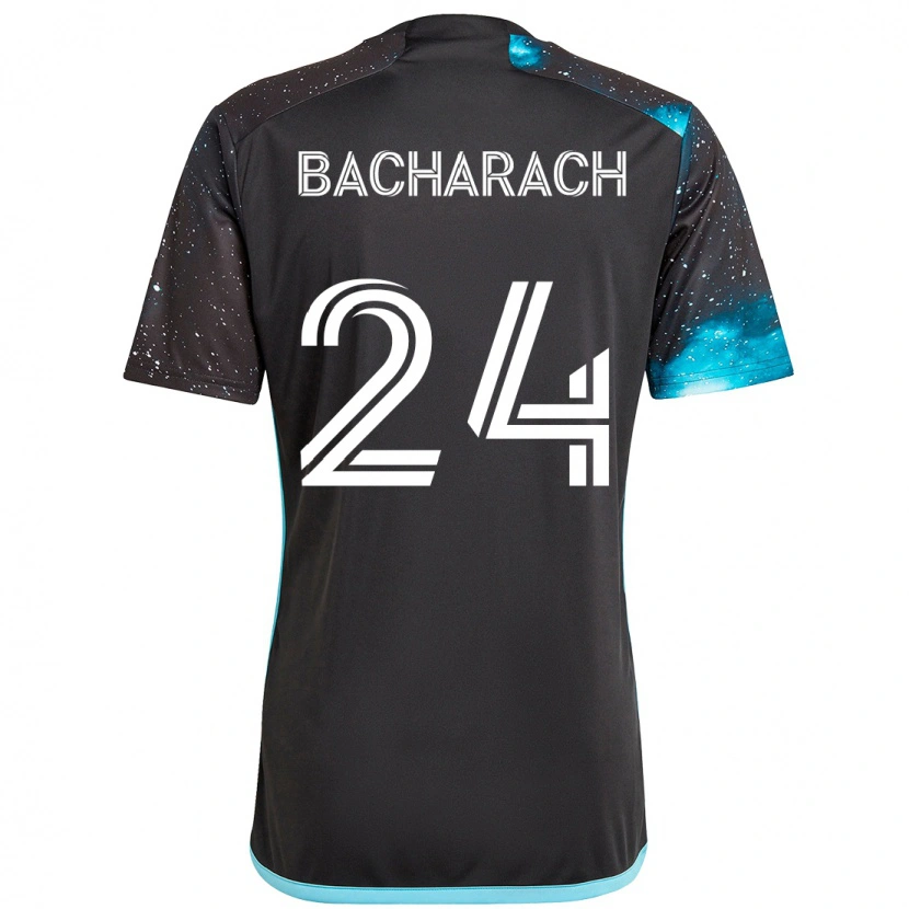 Danxen Hombre Camiseta Hugo Bacharach #24 Azul Celeste 1ª Equipación 2025/26 La Camisa