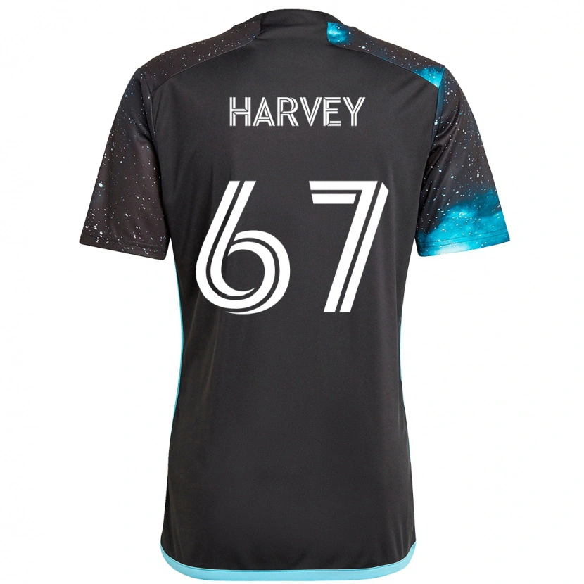 Danxen Hombre Camiseta Carlos Harvey #67 Azul Celeste 1ª Equipación 2025/26 La Camisa