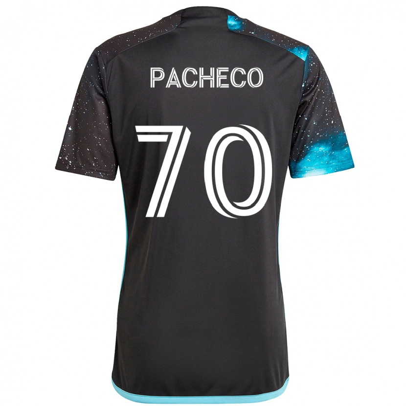Danxen Hombre Camiseta Diogo Pacheco #70 Azul Celeste 1ª Equipación 2025/26 La Camisa
