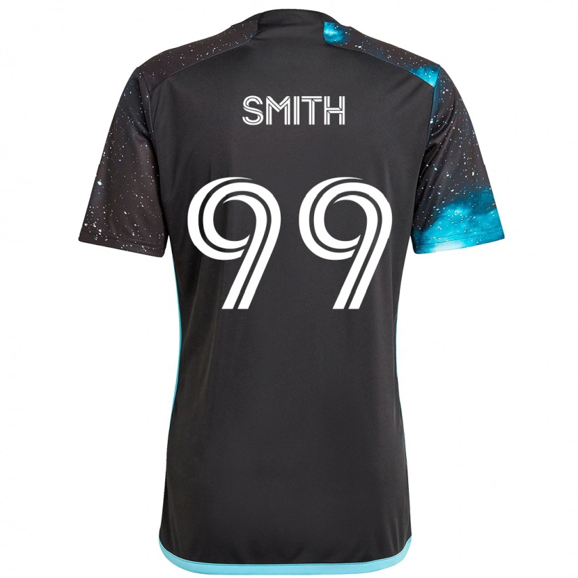 Danxen Hombre Camiseta Jordan Adebayo-Smith #99 Azul Celeste 1ª Equipación 2025/26 La Camisa