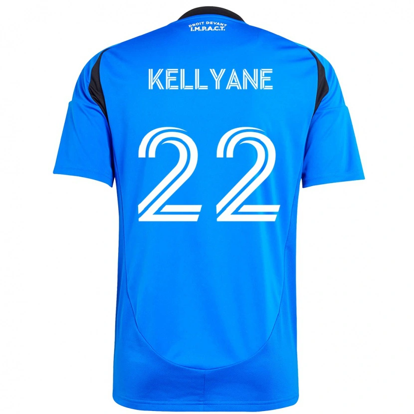 Danxen Hombre Camiseta Dumas Kellyane #22 Azul Oscuro Negro 1ª Equipación 2025/26 La Camisa