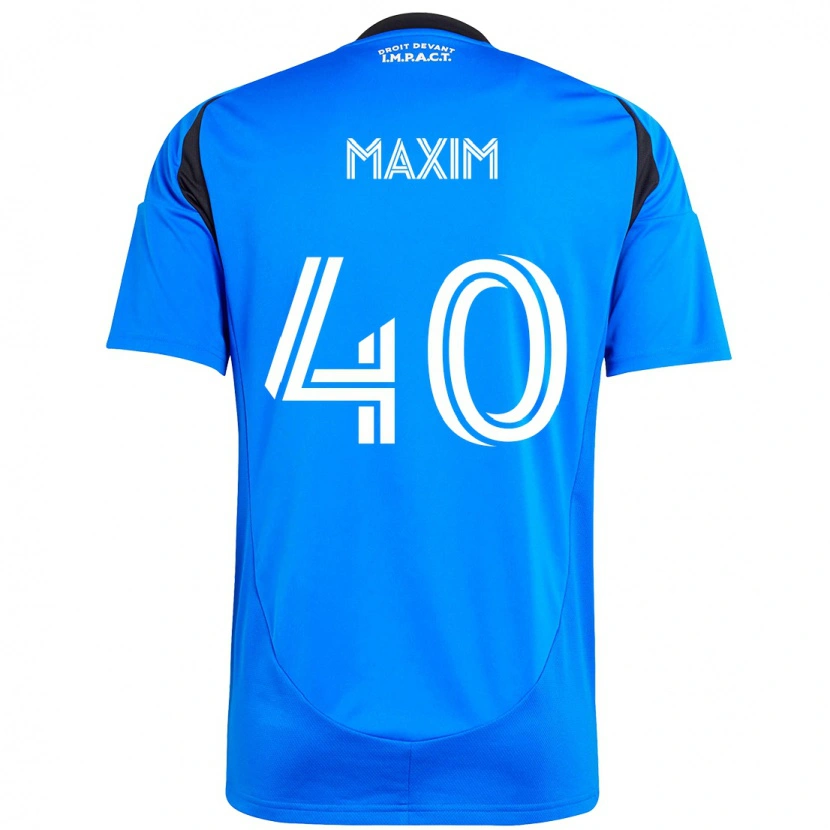 Danxen Hombre Camiseta Ellyson Maxim #40 Azul Oscuro Negro 1ª Equipación 2025/26 La Camisa