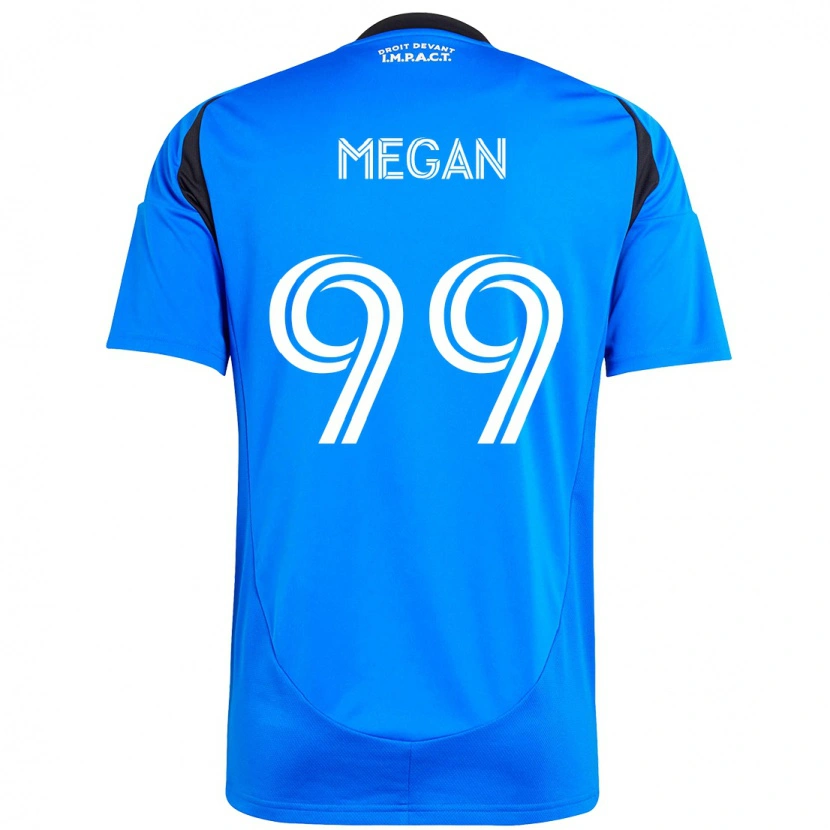 Danxen Hombre Camiseta Lemieux Megan #99 Azul Oscuro Negro 1ª Equipación 2025/26 La Camisa
