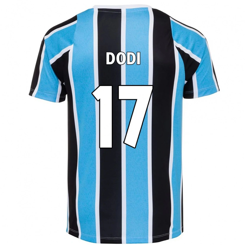 Danxen Hombre Camiseta Dodi #17 Blanco Azul 1ª Equipación 2025/26 La Camisa