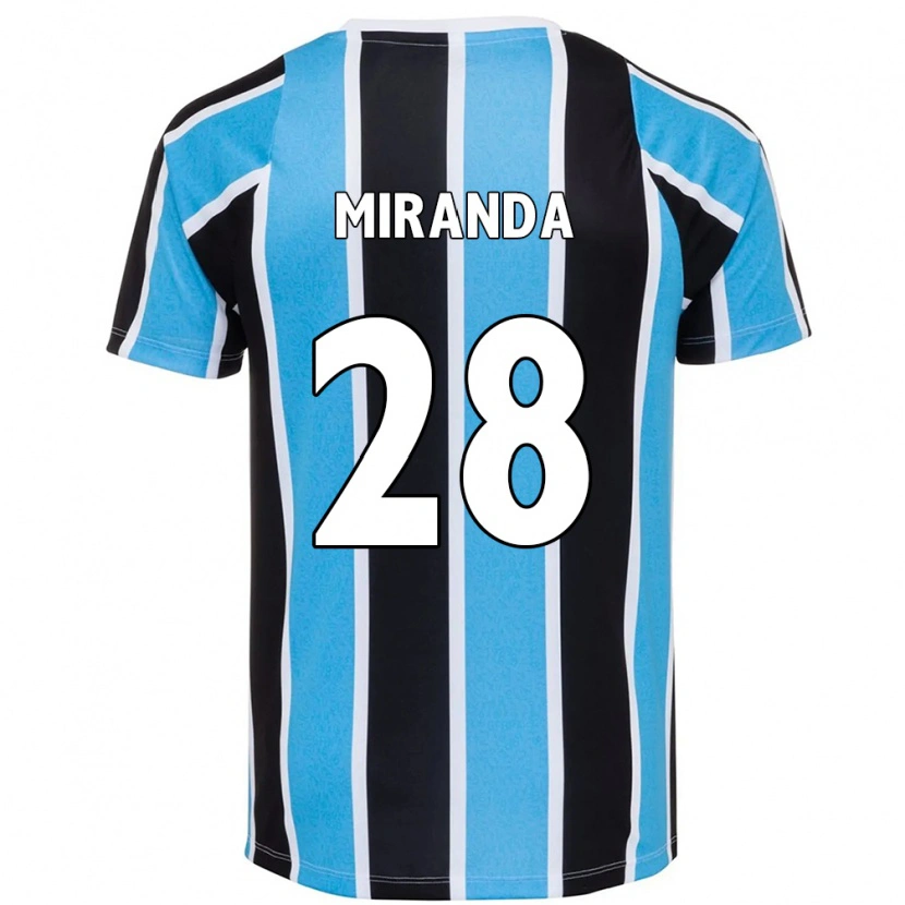 Danxen Hombre Camiseta Paulo Miranda #28 Blanco Azul 1ª Equipación 2025/26 La Camisa