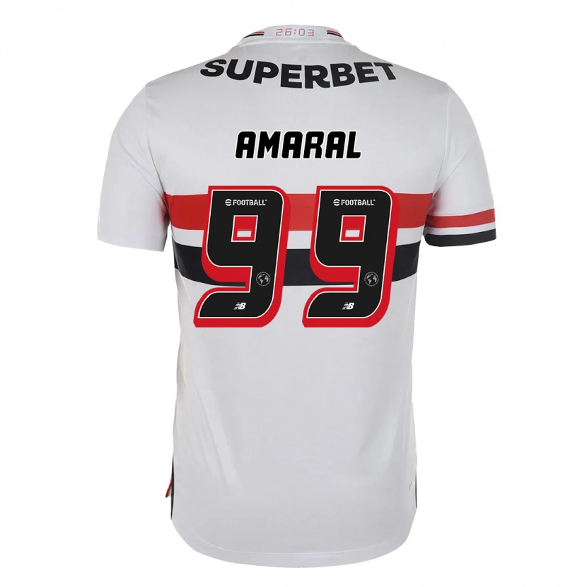 Danxen Hombre Camiseta Vitória Amaral #99 Negro Rojo 1ª Equipación 2025/26 La Camisa