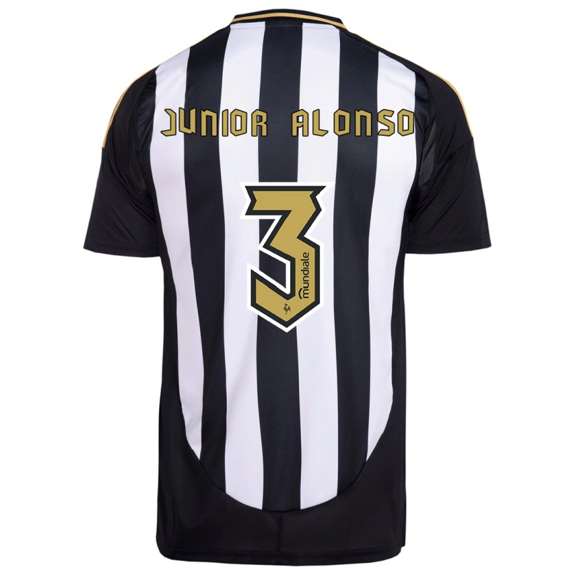 Danxen Hombre Camiseta Junior Alonso #3 Blanquecino 1ª Equipación 2025/26 La Camisa