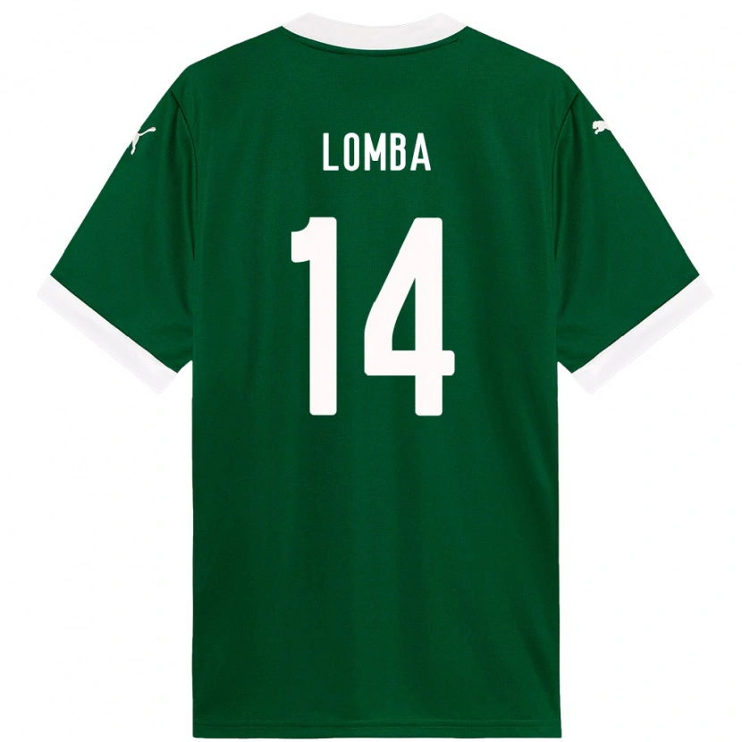 Danxen Hombre Camiseta Marcelo Lomba #14 Blanco Verde 1ª Equipación 2025/26 La Camisa