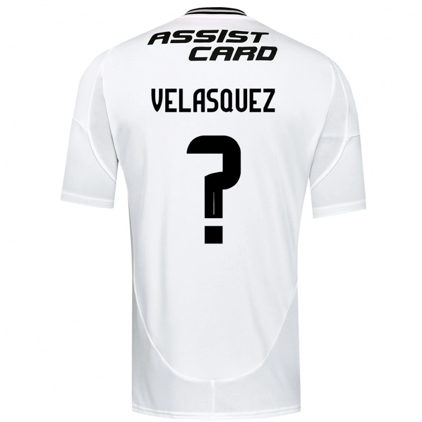 Danxen Hombre Camiseta Milovan Velásquez #0 Negro Blanco 1ª Equipación 2025/26 La Camisa
