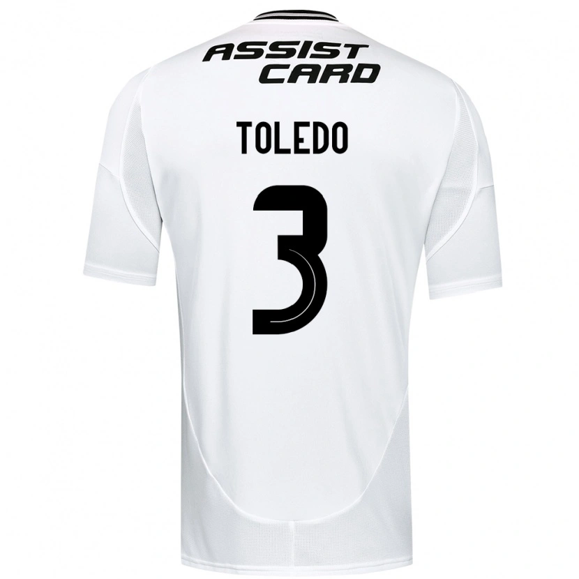 Danxen Hombre Camiseta Miguel Toledo #3 Negro Blanco 1ª Equipación 2025/26 La Camisa