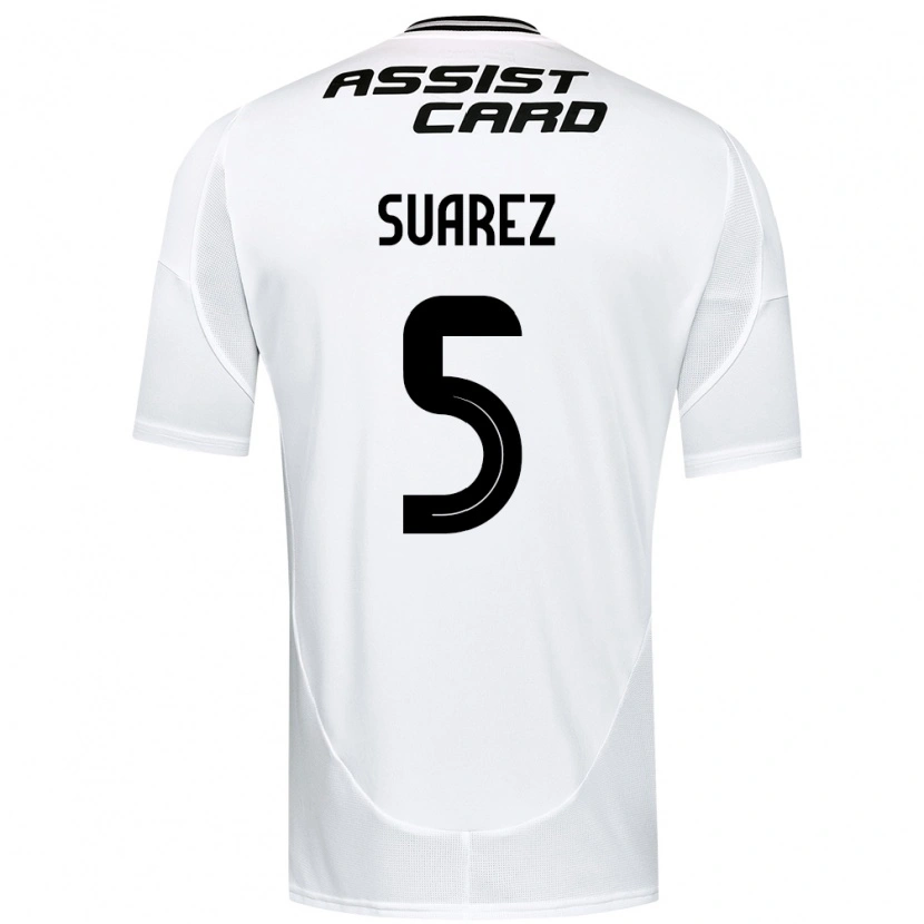 Danxen Hombre Camiseta Nicolás Suarez #5 Negro Blanco 1ª Equipación 2025/26 La Camisa