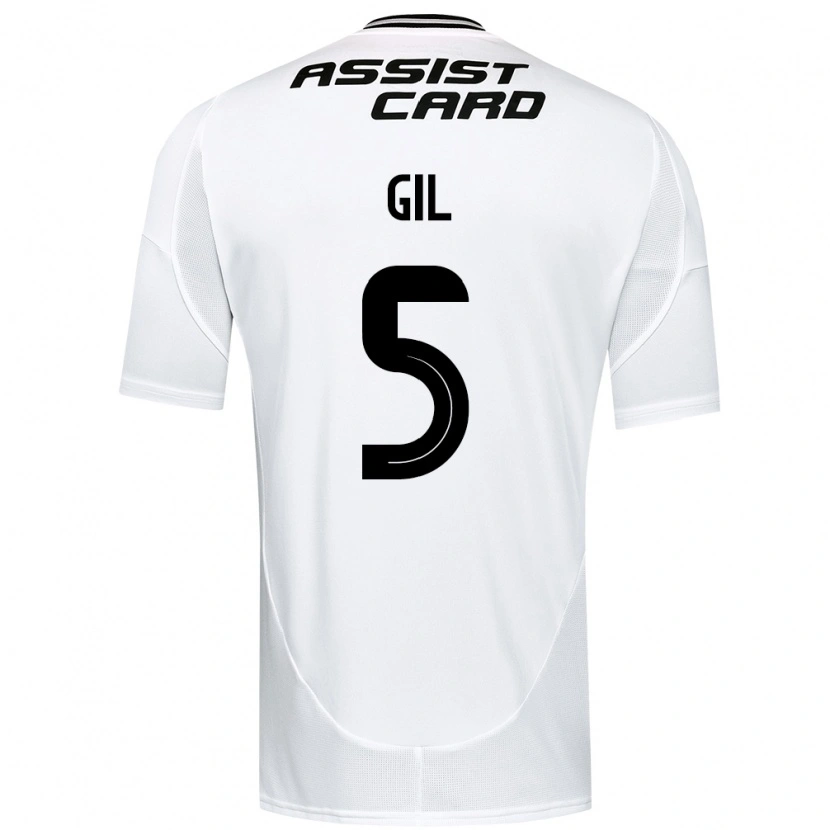 Danxen Hombre Camiseta Leonardo Gil #5 Negro Blanco Amarillo 1ª Equipación 2025/26 La Camisa