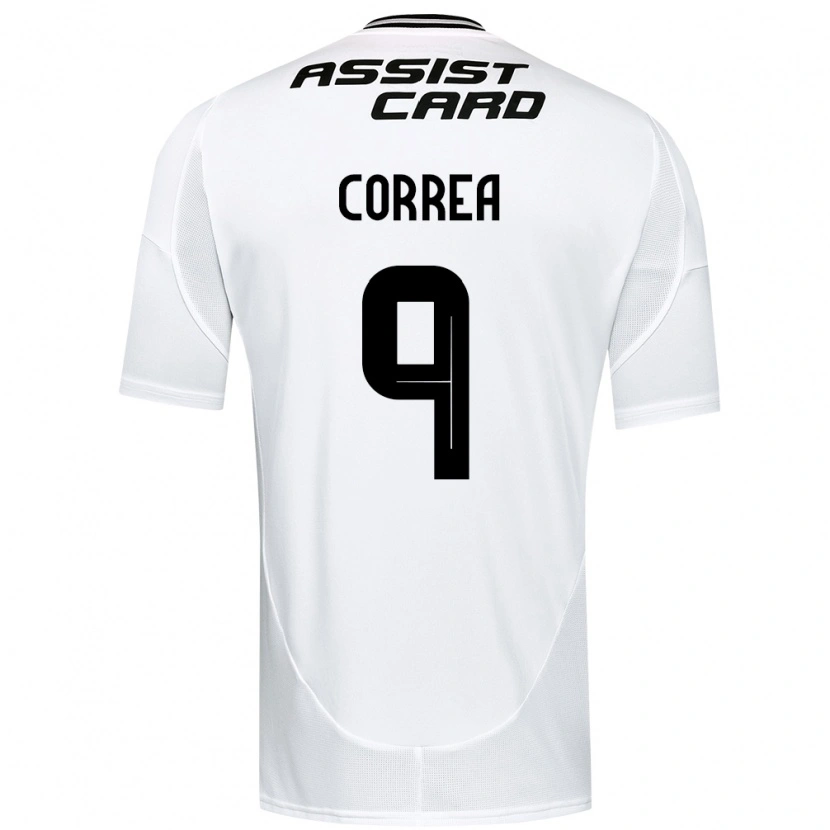 Danxen Hombre Camiseta Javier Correa #9 Negro Blanco 1ª Equipación 2025/26 La Camisa