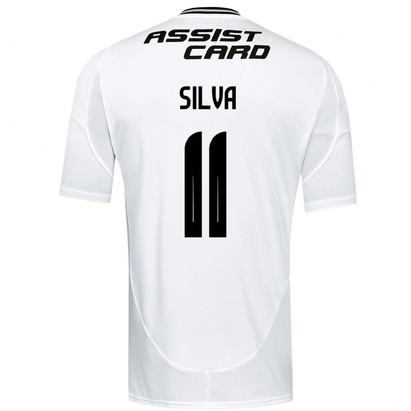 Danxen Hombre Camiseta Martín Silva #11 Negro Blanco 1ª Equipación 2025/26 La Camisa