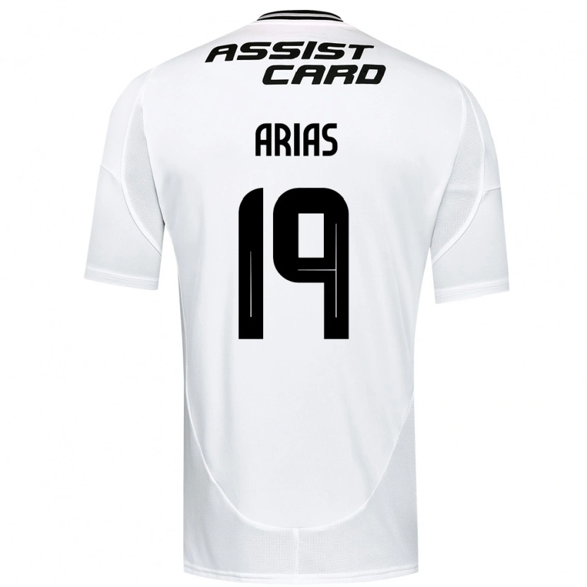 Danxen Hombre Camiseta Bastián Arias #19 Negro Blanco Amarillo 1ª Equipación 2025/26 La Camisa