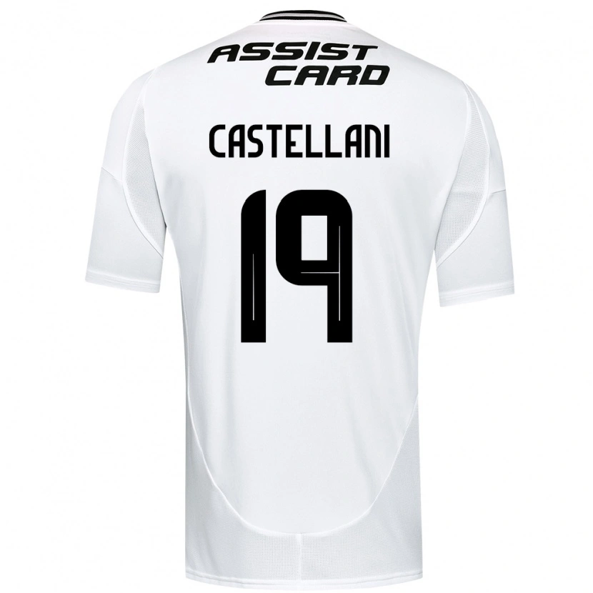 Danxen Hombre Camiseta Gonzalo Castellani #19 Negro Blanco 1ª Equipación 2025/26 La Camisa
