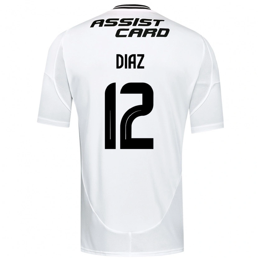 Danxen Hombre Camiseta Javiera Díaz #12 Negro Blanco 1ª Equipación 2025/26 La Camisa