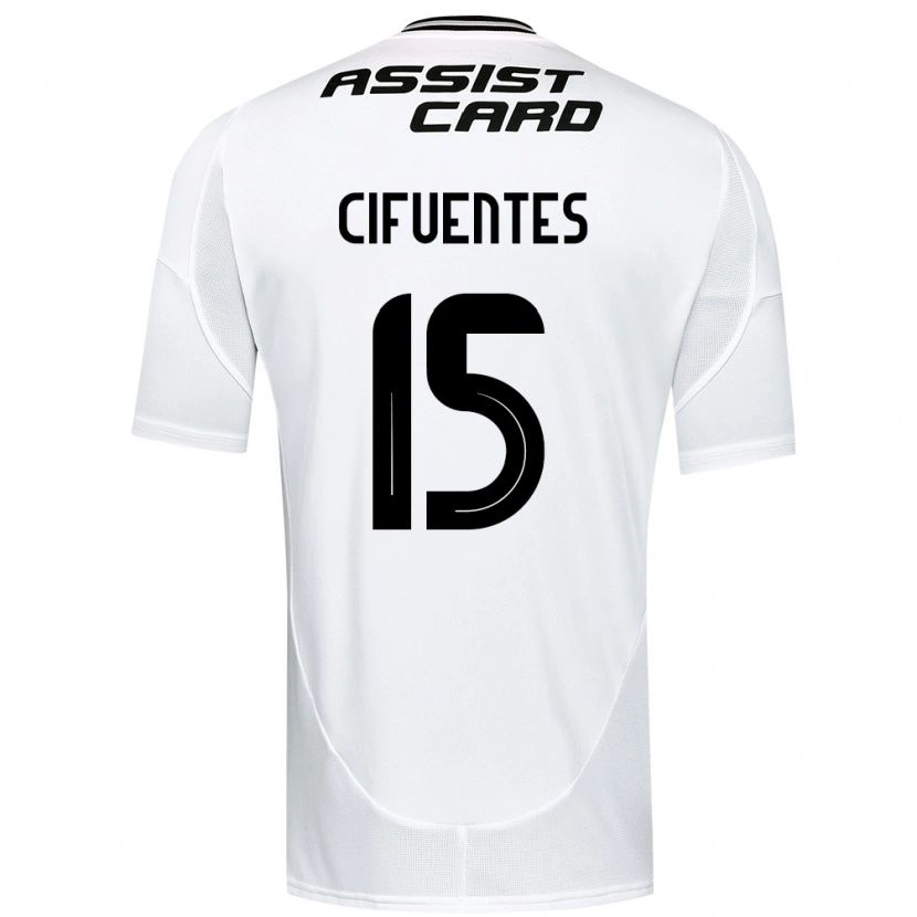 Danxen Hombre Camiseta Anaís Cifuentes #15 Negro Blanco 1ª Equipación 2025/26 La Camisa