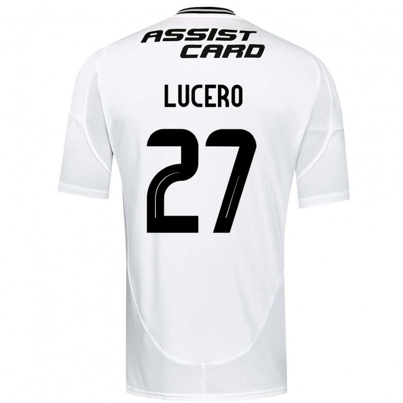 Danxen Hombre Camiseta Valentina Lucero #27 Negro Blanco 1ª Equipación 2025/26 La Camisa