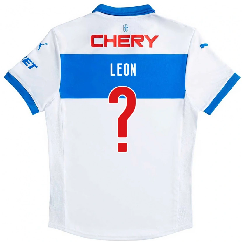 Danxen Hombre Camiseta Vasco León #0 Azul Real Blanco 1ª Equipación 2025/26 La Camisa