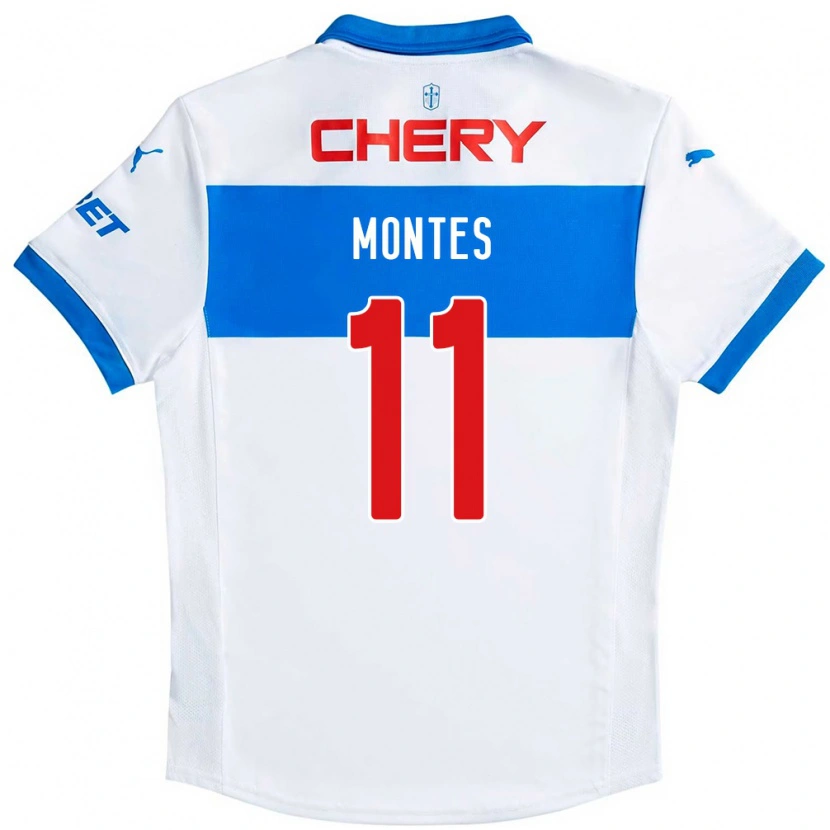 Danxen Hombre Camiseta Clemente Montes #11 Azul Real Blanco 1ª Equipación 2025/26 La Camisa