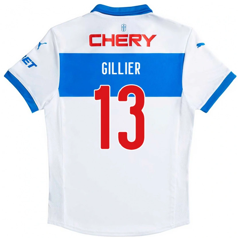 Danxen Hombre Camiseta Thomas Gillier #13 Negro Azul 1ª Equipación 2025/26 La Camisa