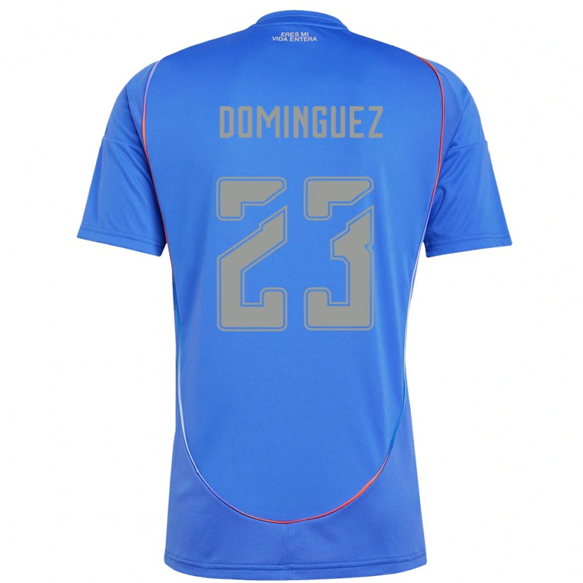 Danxen Hombre Camiseta Nery Dominguez #23 Naranja Rojo 1ª Equipación 2025/26 La Camisa