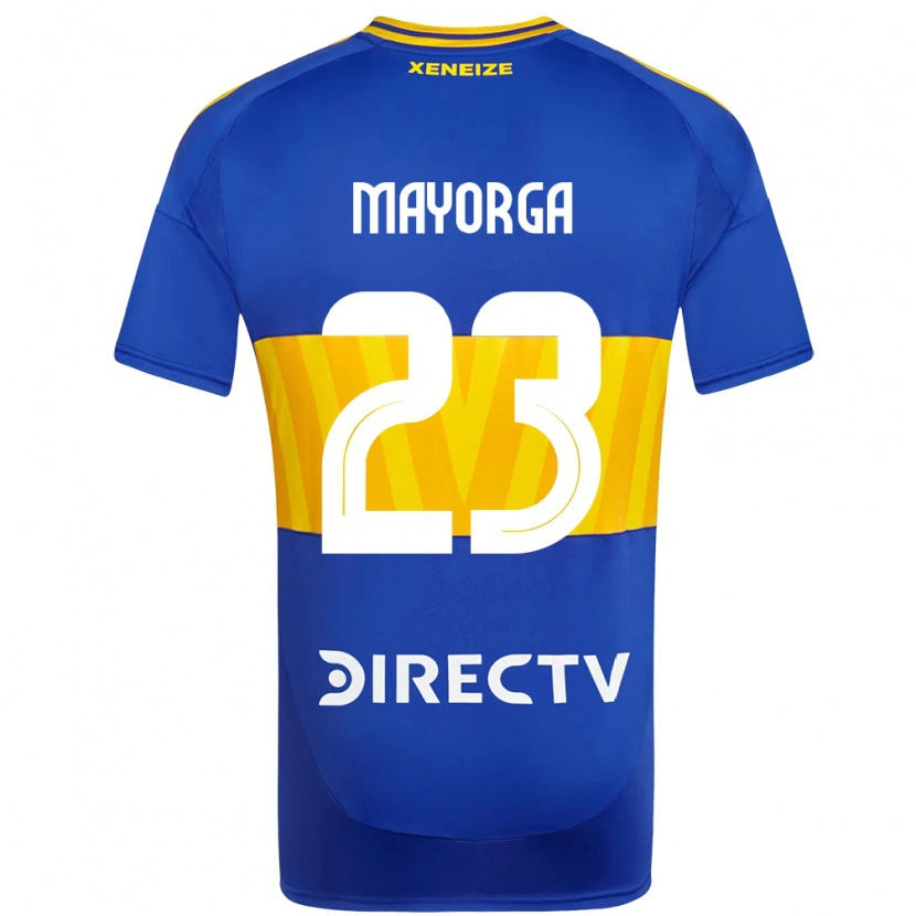 Danxen Hombre Camiseta Miriam Mayorga #23 Azul Real Amarillo 1ª Equipación 2025/26 La Camisa