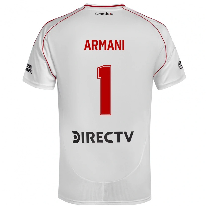 Danxen Hombre Camiseta Franco Armani #1 Borgoña Magenta 1ª Equipación 2025/26 La Camisa
