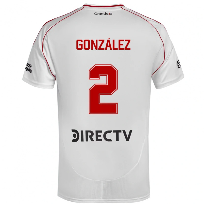Danxen Hombre Camiseta Giuliana González #2 Borgoña Magenta 1ª Equipación 2025/26 La Camisa