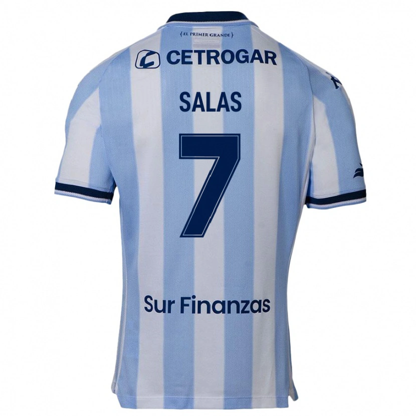 Danxen Hombre Camiseta Maximiliano Salas #7 Azul Celeste 1ª Equipación 2025/26 La Camisa