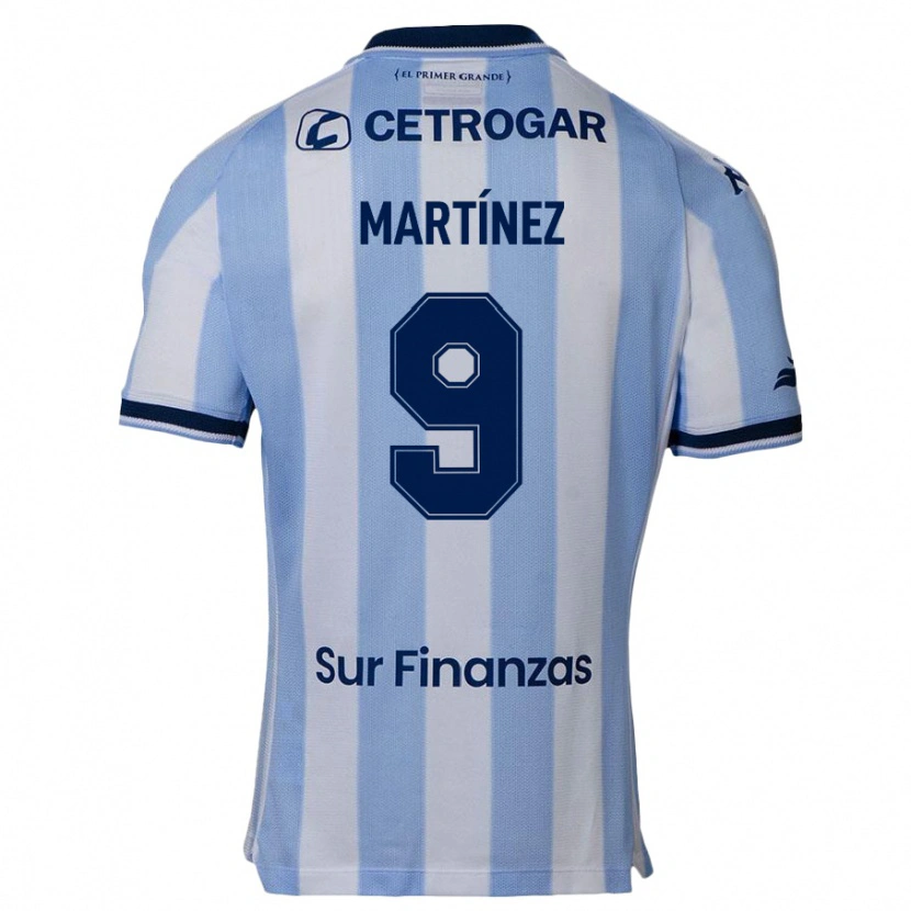 Danxen Hombre Camiseta Adrián Martínez #9 Azul Celeste 1ª Equipación 2025/26 La Camisa