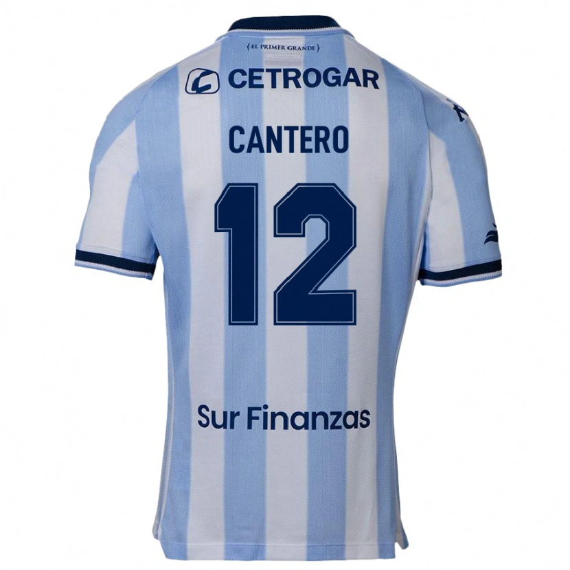 Danxen Hombre Camiseta Milton Cantero #12 Azul Celeste 1ª Equipación 2025/26 La Camisa