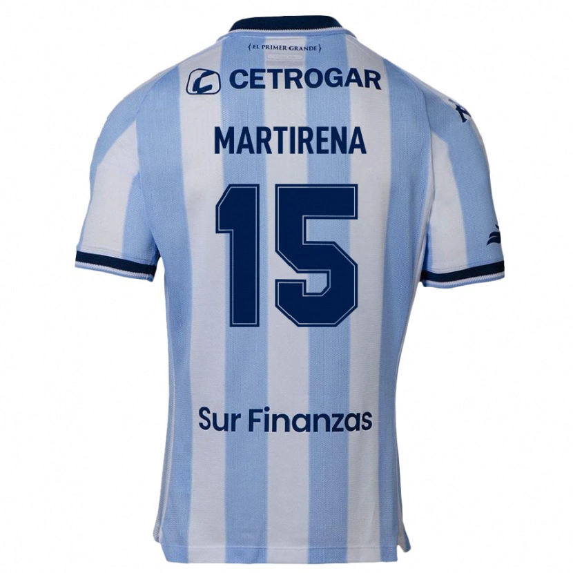 Danxen Hombre Camiseta Gastón Martirena #15 Azul Celeste 1ª Equipación 2025/26 La Camisa