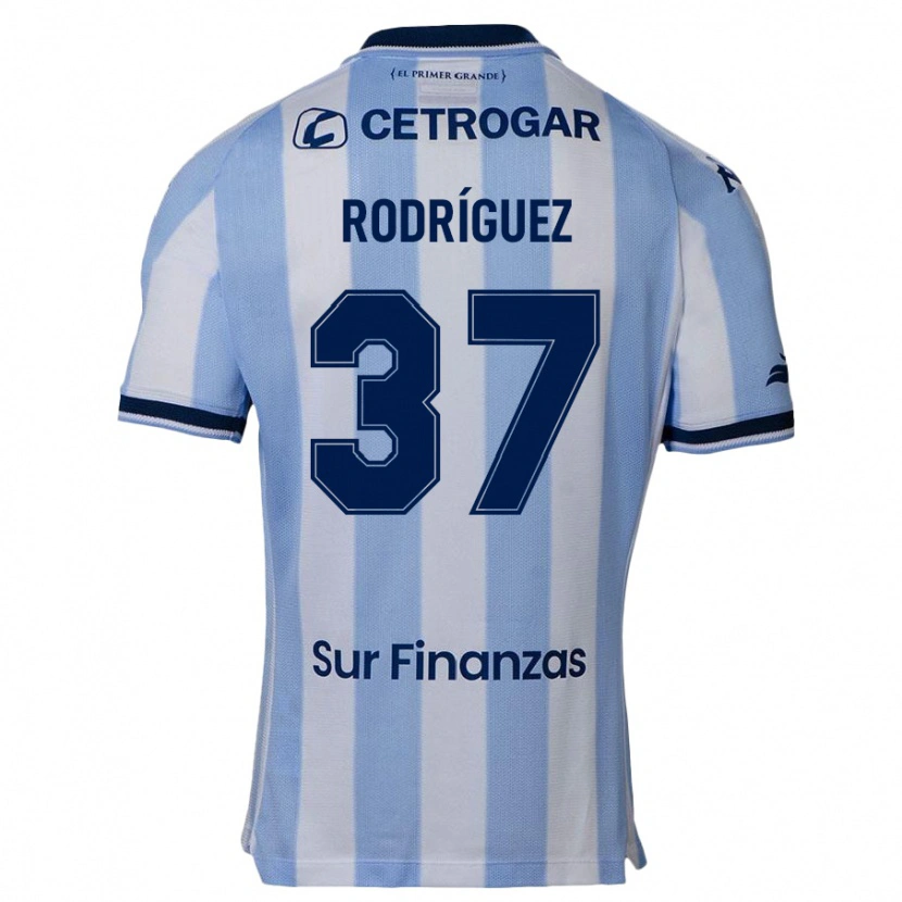 Danxen Hombre Camiseta Baltasar Rodríguez #37 Azul Celeste 1ª Equipación 2025/26 La Camisa